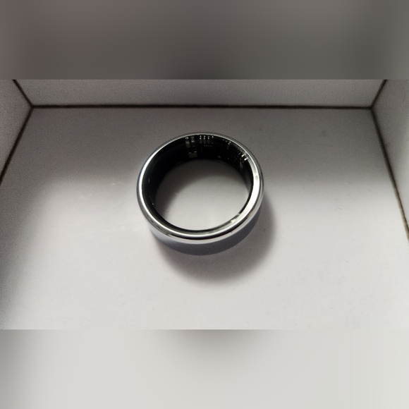 SMART RING, SIZE 9, SILVER, NEW - Picture 8 of 14